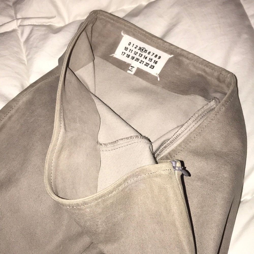 MARGIELA lamb suede leggings 😍
